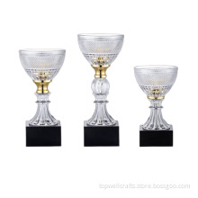 High Quality Stock Crystal trophy with Resin Base